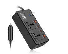 Load image into Gallery viewer, Power Inverter Car Adapter 200W – 12V to 220V
