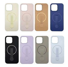 Load image into Gallery viewer, silicone magnetic phone case for iphone
