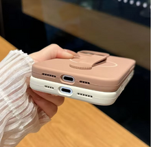 Load image into Gallery viewer, silicone magnetic phone case for iphone
