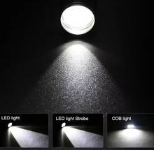 Load image into Gallery viewer, LED Bright flashlight  rechargeable via USB port.
