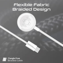 Load image into Gallery viewer, Promate Super-Fast Fabric Braided Apple Watch Charging Cable

