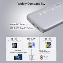 Load image into Gallery viewer, Voltme Power Bank with Type-C &amp; USB Swift 10000mAh Fast Charging
