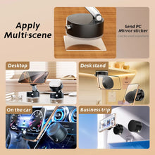 Load image into Gallery viewer, Car Magnetic Phone Holder Hands Free Double Sided Magnetic Vacuum Suction Phone
