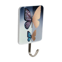 Load image into Gallery viewer, Medium-sized adhesive plastic hooks that leave no residue, set of 9 pieces
