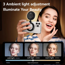 Load image into Gallery viewer, Mini Foldable Magnetic Portable Conference Light LED Lighting
