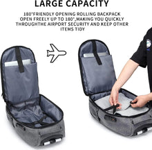 Load image into Gallery viewer, Functional School Backpack and Trolley Board
