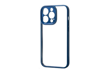 Load image into Gallery viewer, Clear silicone cover colored edges for iphone
