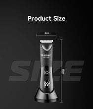 Load image into Gallery viewer, Kemei Electric Body Clipper Hair Trimmer
