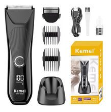 Load image into Gallery viewer, Kemei Body and Sensitive Area Shaver
