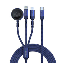 Load image into Gallery viewer, Promate 5-in-1 Multi-Connector Cable for Charging &amp; Data Transfer
