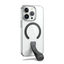 Load image into Gallery viewer, iPhone case with clear Magnetic Protection Case Hanging Rope Finger
