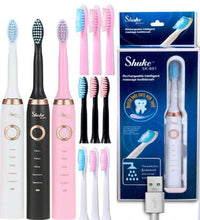 Load image into Gallery viewer, Shuke Smart rechargeable electric toothbrush
