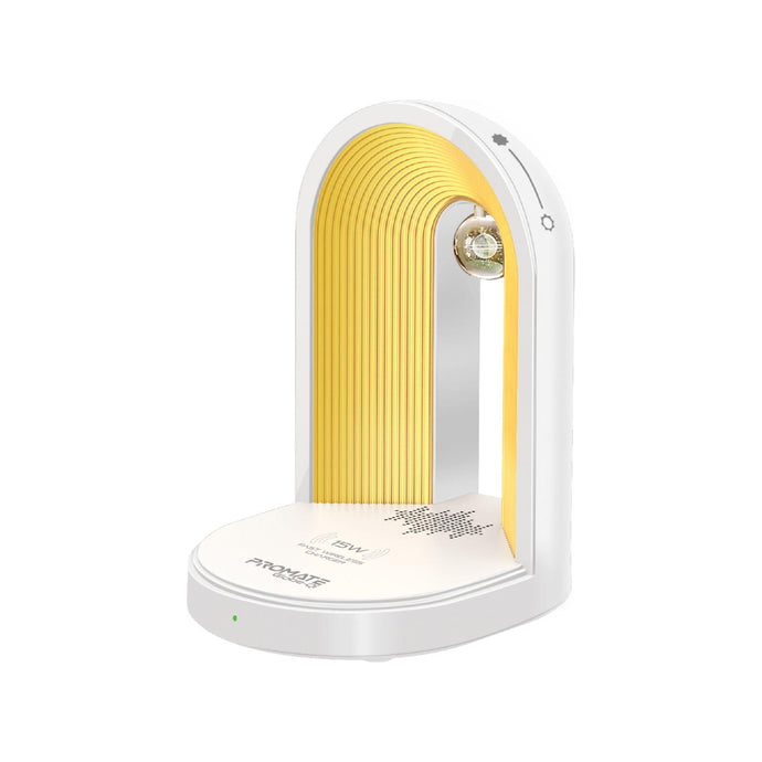 Promate 3-in-1 Bluetooth Speaker wilress charger with night lamp