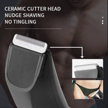 Load image into Gallery viewer, kemei Usb Fast Charging Waterproof Body Hair Trimmer
