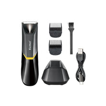 Load image into Gallery viewer, kemei Usb Fast Charging Waterproof Body Hair Trimmer
