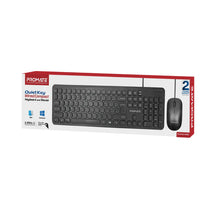 Load image into Gallery viewer, Promate Quiet Key Wired Compact KeyBoard &amp; Mouse
