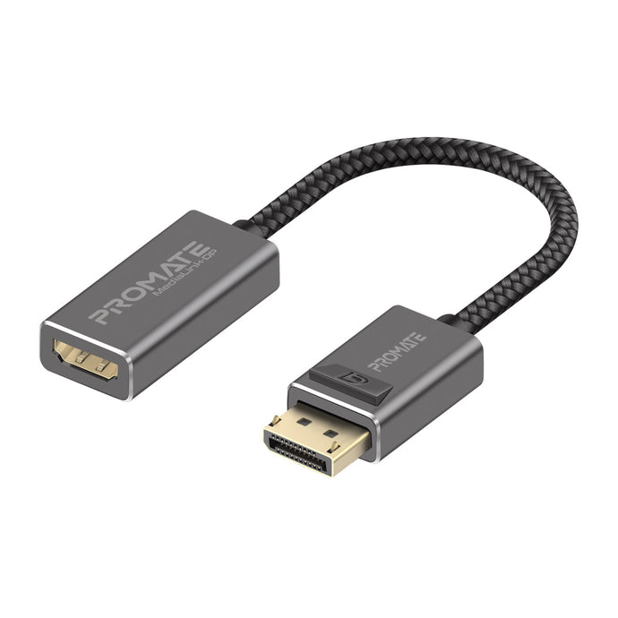 PROMATE DisplayPort to HDMI Adapter Max HDMI Resolution 4K/60Hz, 1080p/60Hz MEDIALINK-DP