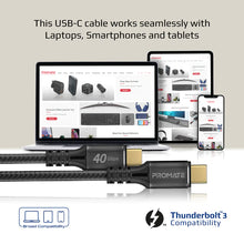 Load image into Gallery viewer, Promate 240W Super Speed Fast Charging USB-C Cable
