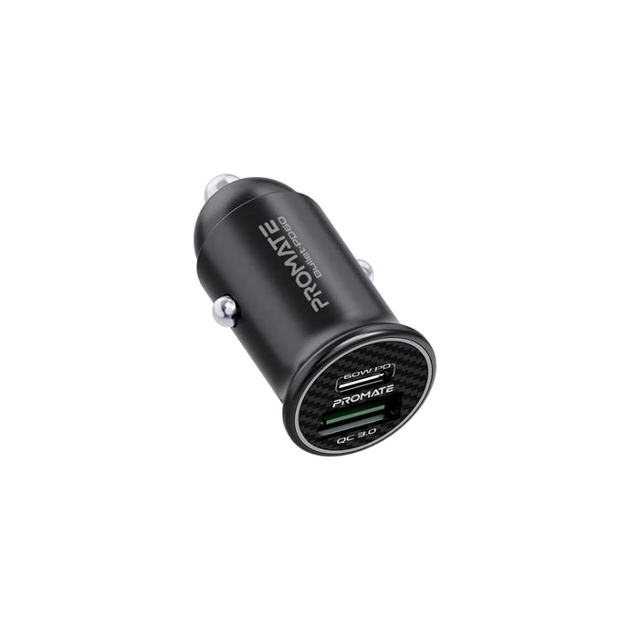 RapidCharge™ Mini Car Charger with 60W Power Delivery Quick Charge 3.0