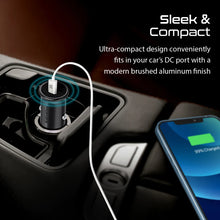 Load image into Gallery viewer, RapidCharge™ Mini Car Charger with 60W Power Delivery Quick Charge 3.0
