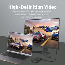 Load image into Gallery viewer, Promate 6-in-1 Highly Versatile USB-C Media Hub with 100W Power Delivery
