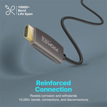 Load image into Gallery viewer, Promate DisplayPort to HDMI to hdmi 2m
