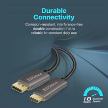 Load image into Gallery viewer, Promate DisplayPort to HDMI to hdmi 2m
