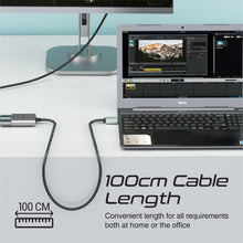 Load image into Gallery viewer, Promate 2-in-1 HDMI Splitter With 1m Cable Dual HDMIOutputs
