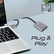 Load image into Gallery viewer, Promate 2-in-1 HDMI Splitter With 1m Cable Dual HDMIOutputs
