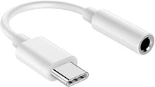 Load image into Gallery viewer, N york USB C to 3.5 mm Headphone Jack Adapter
