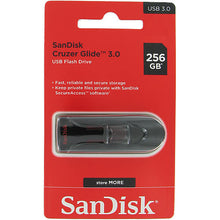 Load image into Gallery viewer, Sandisk Cruzer Glide USB 3.0 Flash Drive 256G
