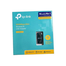 Load image into Gallery viewer, TP-LINK MINI WIRELESS USB ADAPTER 300 MBPS BLACK
