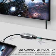 Load image into Gallery viewer, Promate High Definition USB-C to HDMI Adapter
