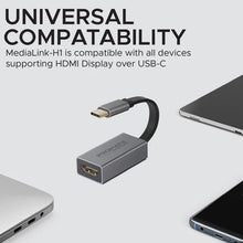 Load image into Gallery viewer, Promate High Definition USB-C to HDMI Adapter
