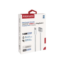 Load image into Gallery viewer, Promate High Tensile Strength 140w Usb-c To Magsafe Charging For Macbook
