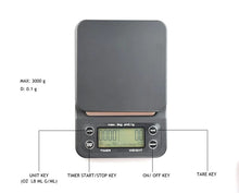 Load image into Gallery viewer, Scale with Timer 3KG 0.1G Electronic Scale
