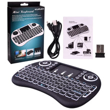 Load image into Gallery viewer, Mini Wireless Keyboard With Touch Pad For Android Tv, Smart Tv, Xbox, Pc, Tv Box
