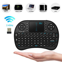 Load image into Gallery viewer, Mini Wireless Keyboard With Touch Pad For Android Tv, Smart Tv, Xbox, Pc, Tv Box
